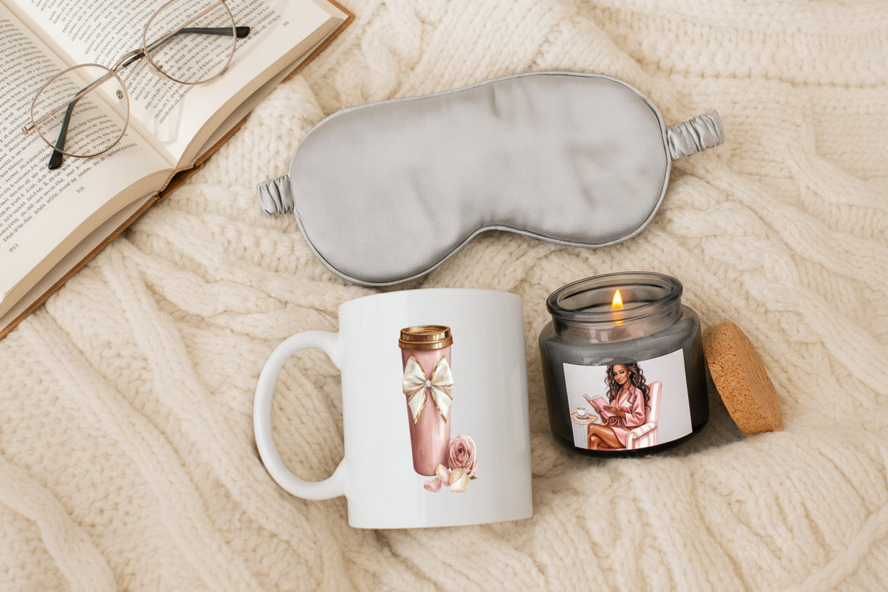 Cozy Candle Book Lover Gift Set - Journal Venue