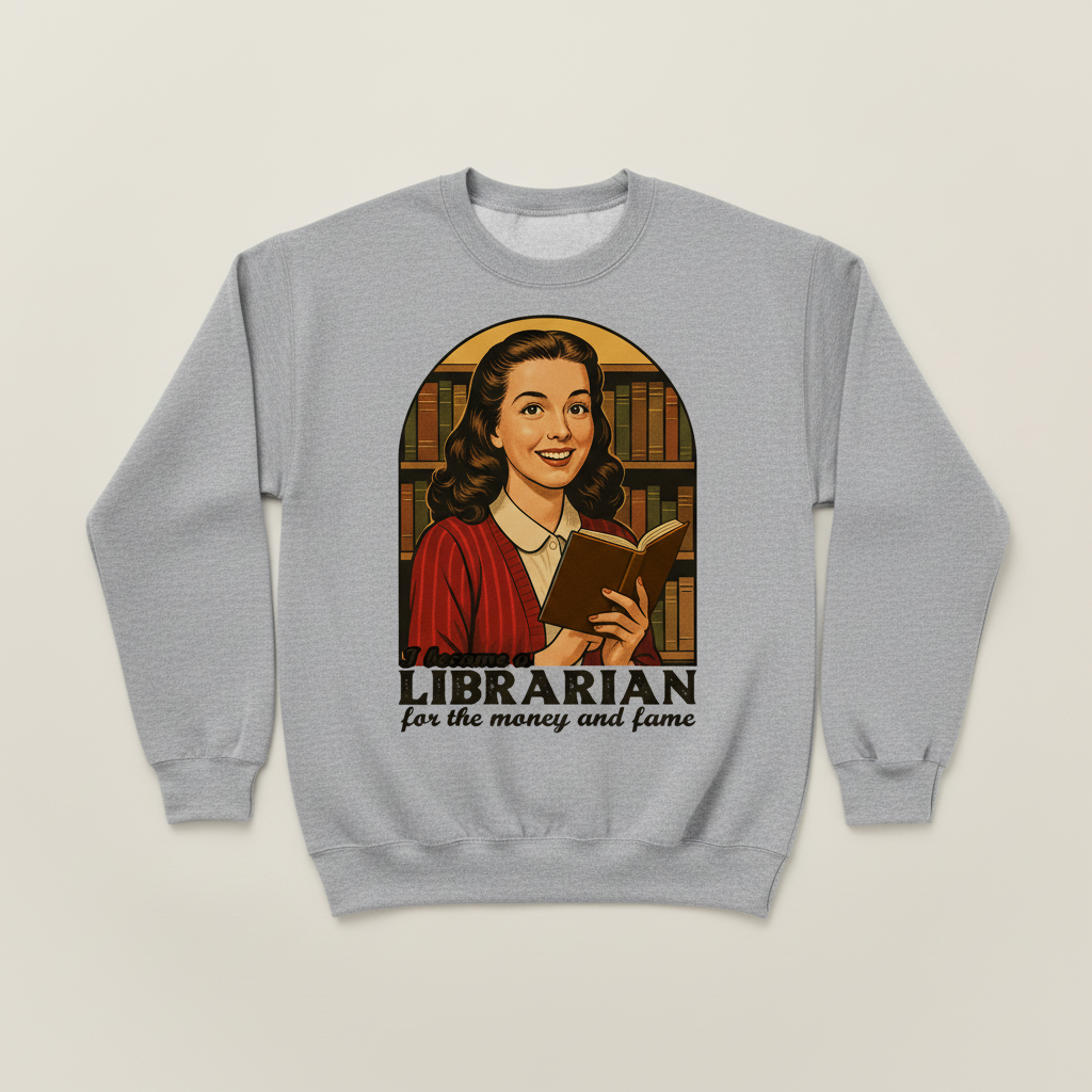 Librarian Sweatshirt  - Journal Venue