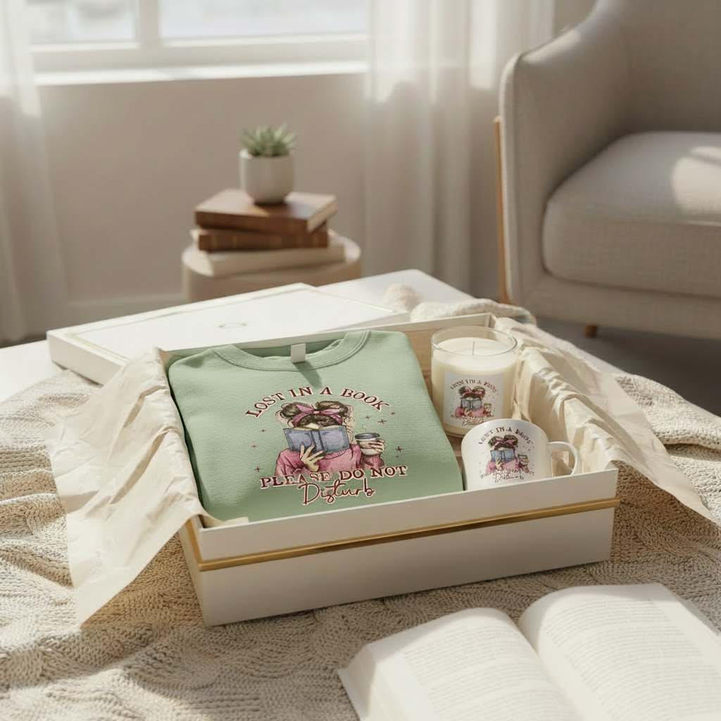 Lost in a Book Lover Gift Set  - Journal Venue
