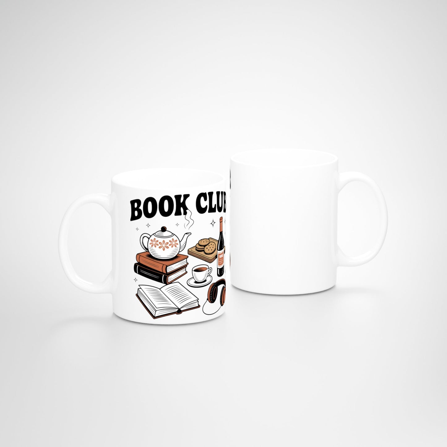 Luxury Book Club Mug Gift  - Journal Venue