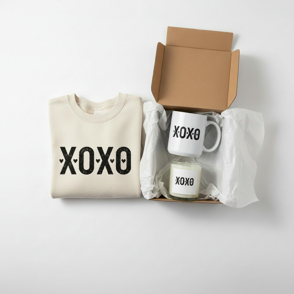 Self Love Gift Set featuring a luxurious sweatshirt for ultimate comfort and relaxation.