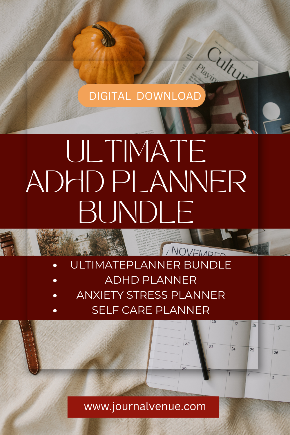 Ultimate ADHD Planner Bundle | Printable Planners for Adults & Kids - Journal Venue