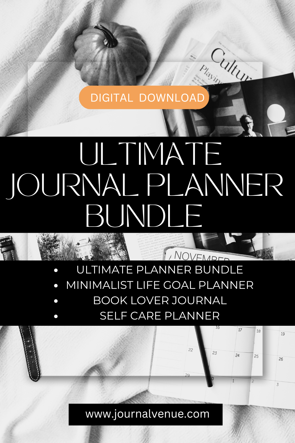 Ultimate Planner & Journal Bundle – 20+ Premium Printable Templates (1700+ Pages)