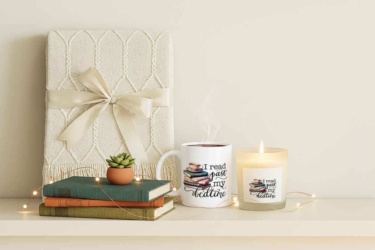 Bedside Table Scene -Journal Venue