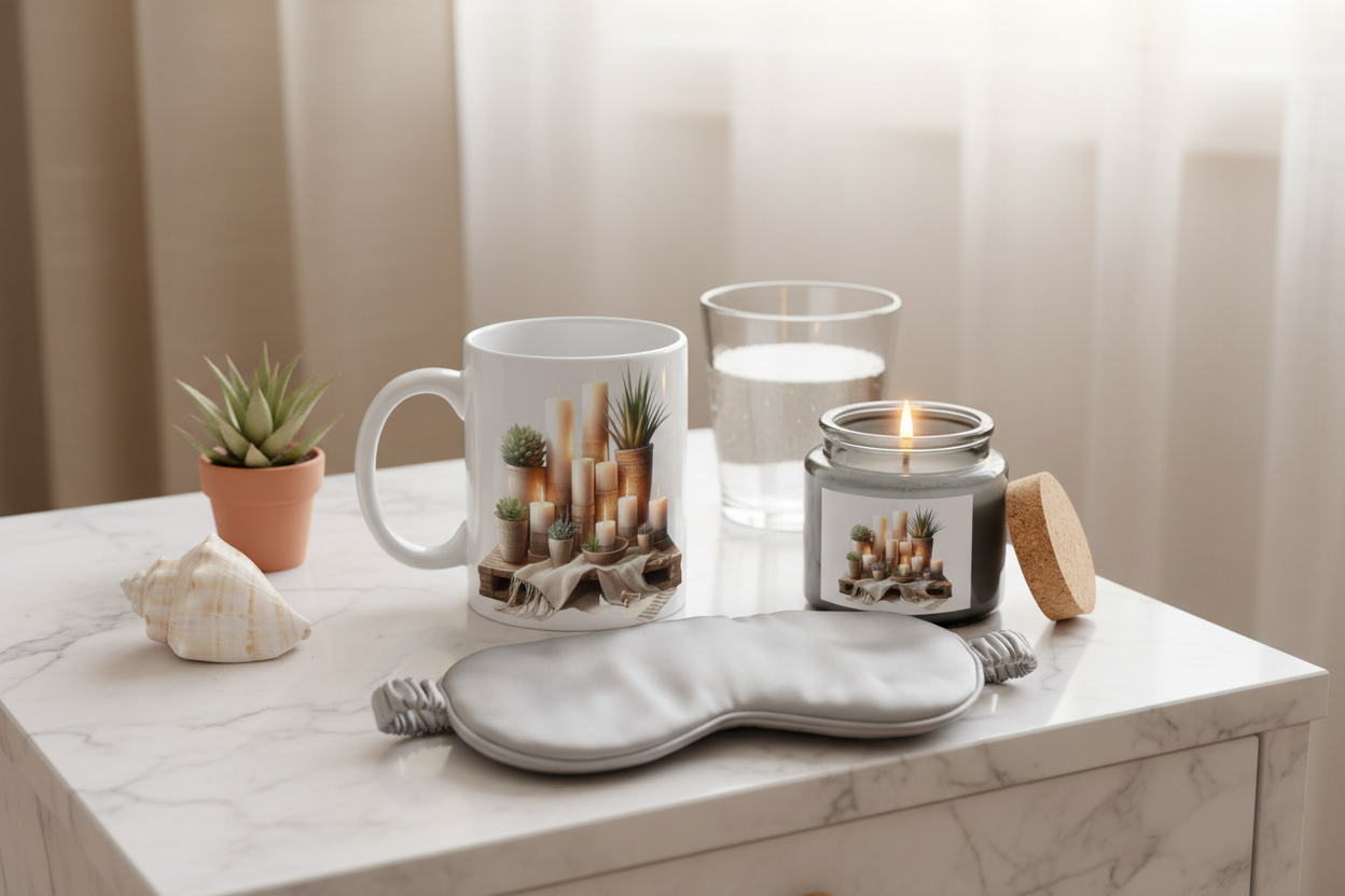 Cozy Home Gift Set – Bedside Scene
