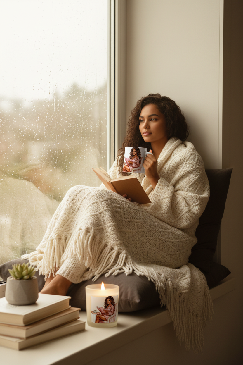 Cozy Reading Gift Set – Window Seat