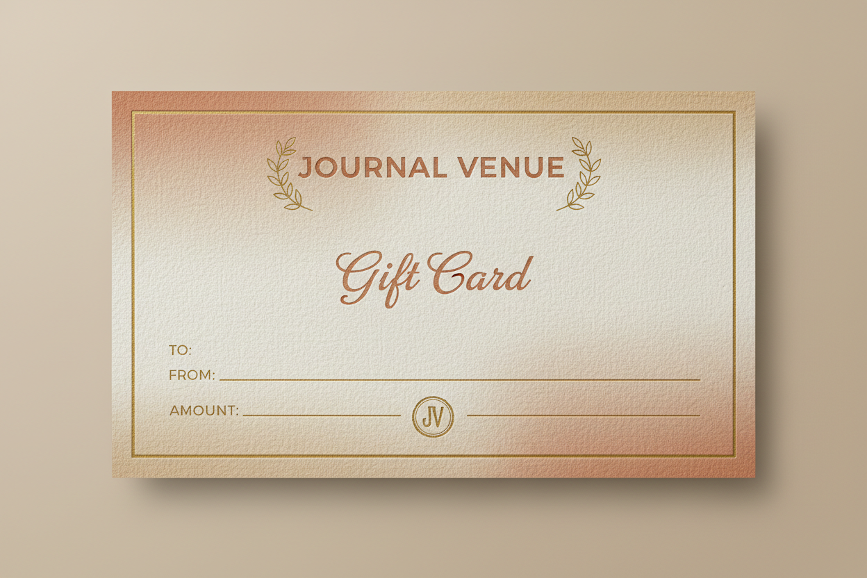 Gift Card For Every Occasion - Journal Venue