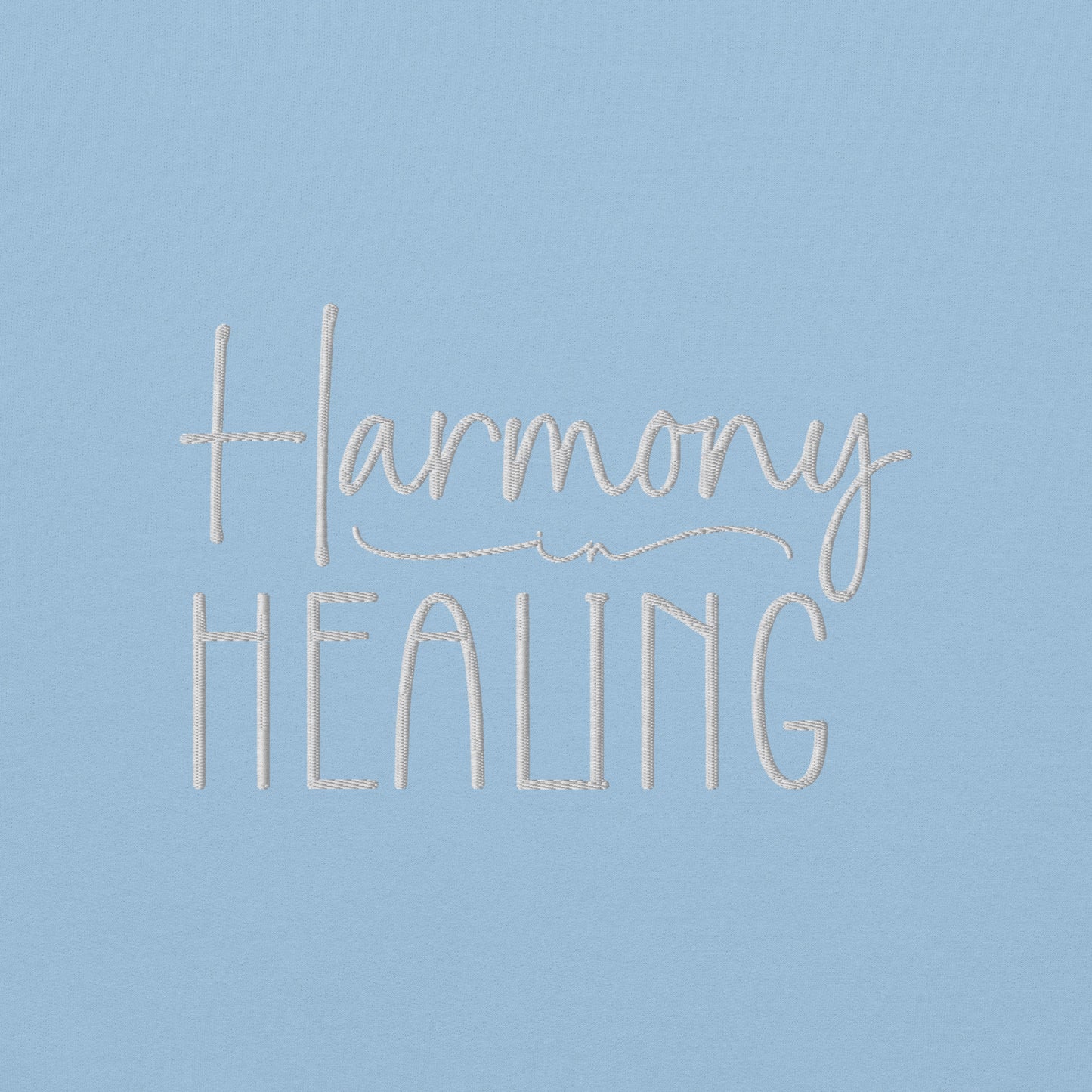 Harmony in Healing Embroidered Sweatshirt - JOURNAL VENUE