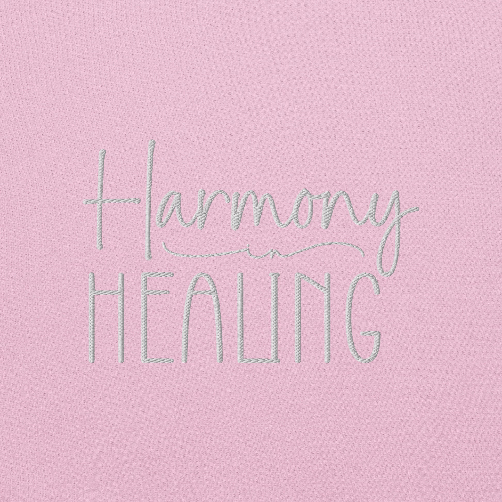 Harmony in Healing Embroidered Sweatshirt - JOURNAL VENUE